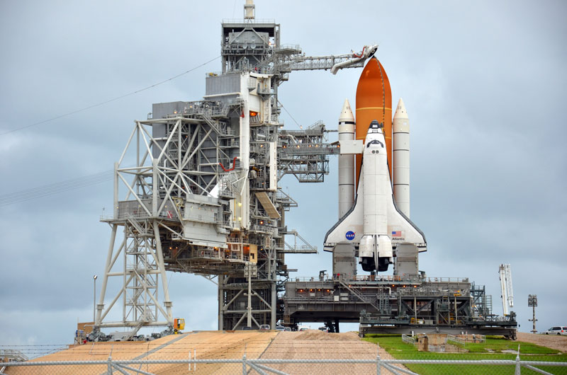 Atlantis revealed for final space shuttle flight