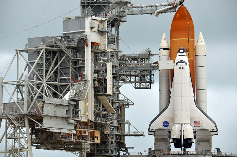 Atlantis revealed for final space shuttle flight