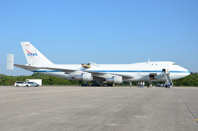 Now boarding: Inside NASA's Boeing 747 Shuttle Carrier Aircraft