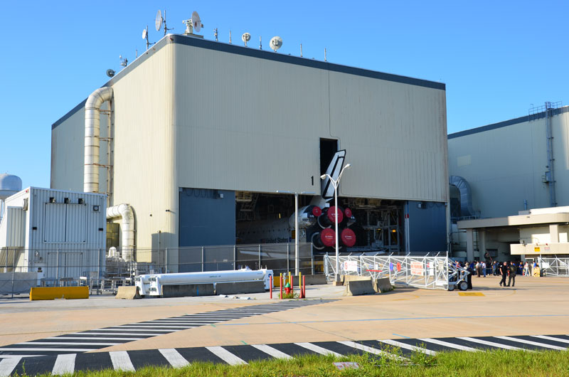 Atlantis departs hangar for final space shuttle flight