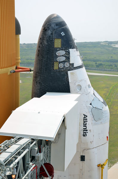 On the pad with NASA's last space shuttle to launch