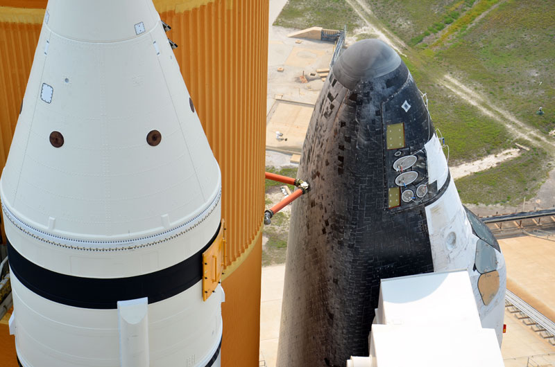 On the pad with NASA's last space shuttle to launch