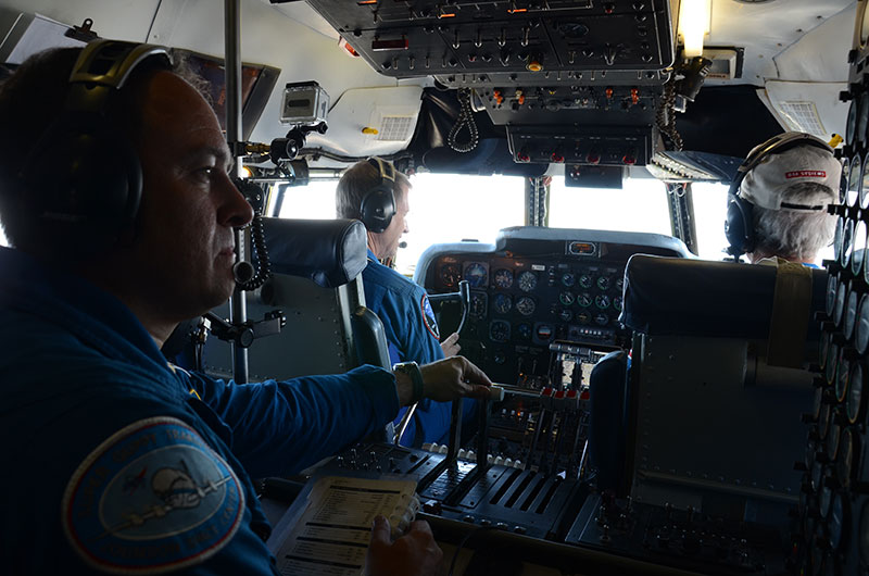 In-flight exclusive: Astronaut soars with Seattle's space shuttle trainer