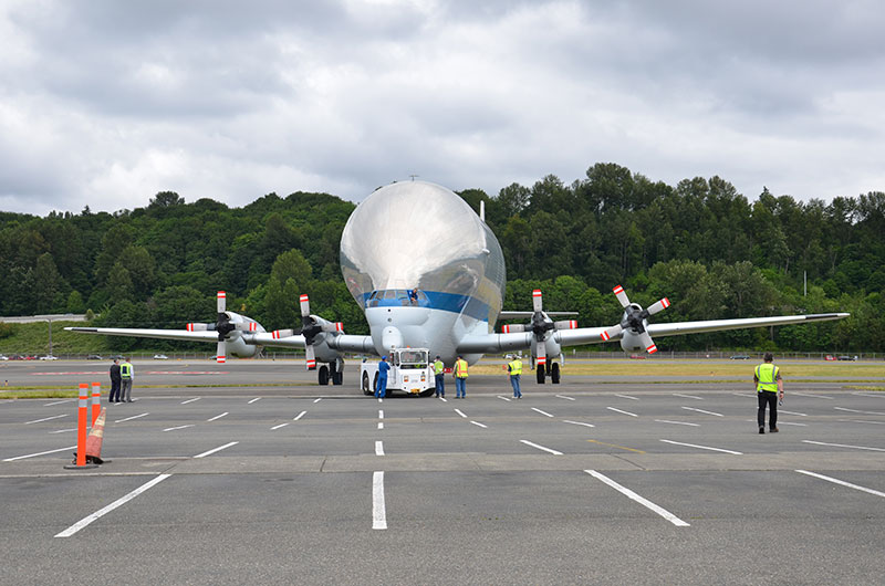 NASA space shuttle trainer lands at Seattle's Museum of Flight