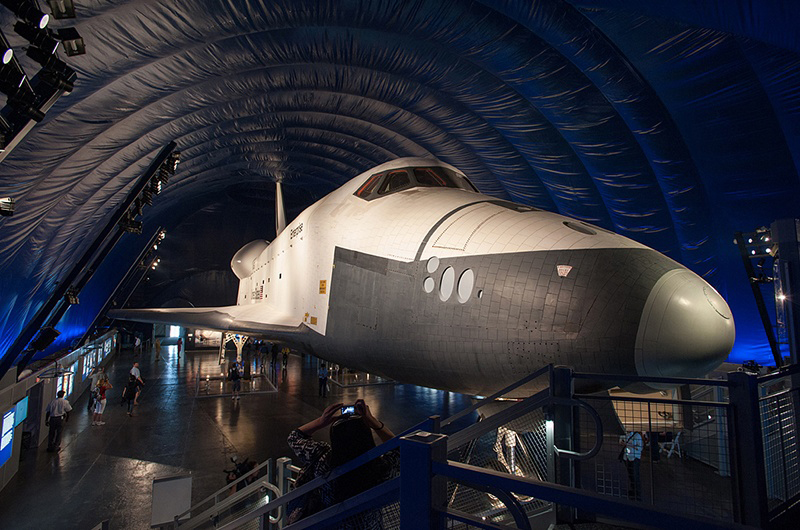 First look: Space shuttle Enterprise exhibit opening in New York City