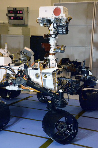 Last look at NASA's car-size rover before trip to Mars