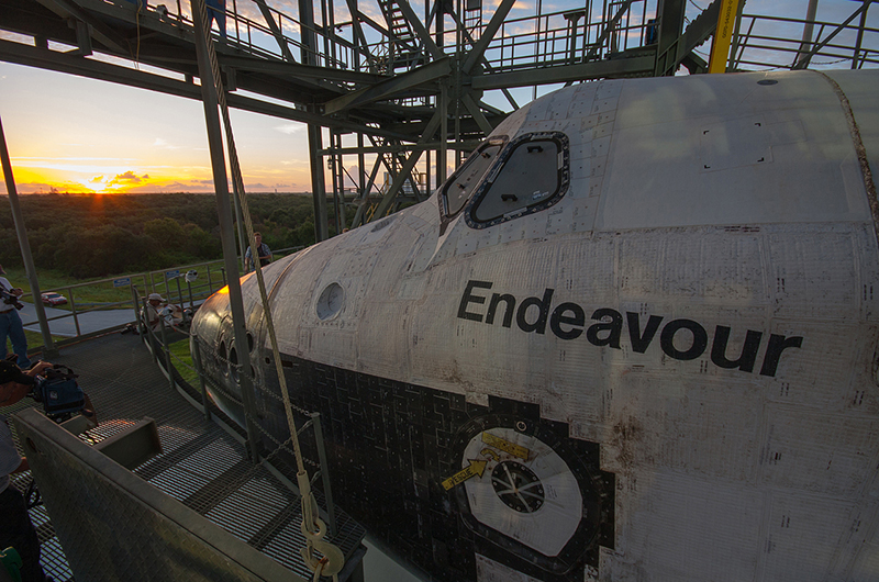 Space shuttle Endeavour set for final ferry flight to Calif., if weather allows