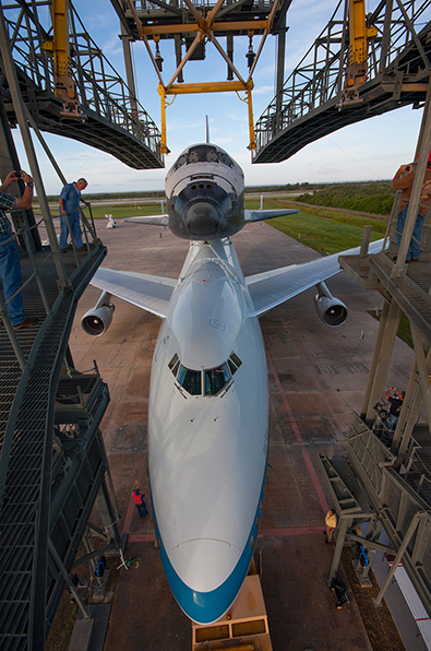 Space shuttle Endeavour set for final ferry flight to Calif., if weather allows