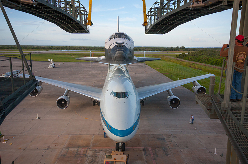 Space shuttle Endeavour set for final ferry flight to Calif., if weather allows