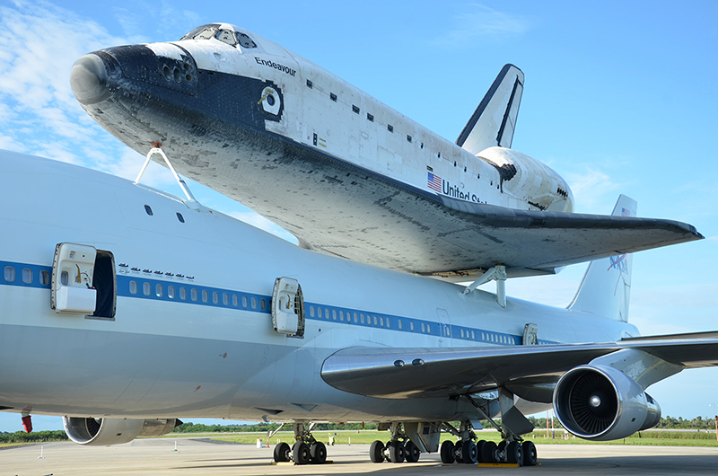 Space shuttle Endeavour set for final ferry flight to Calif., if weather allows