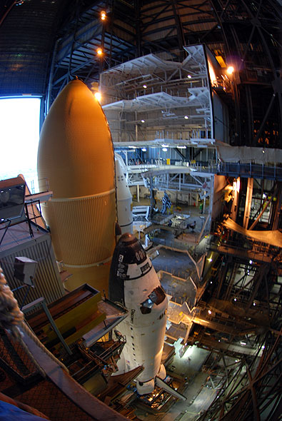 Space shuttle Discovery makes last trip to launch pad