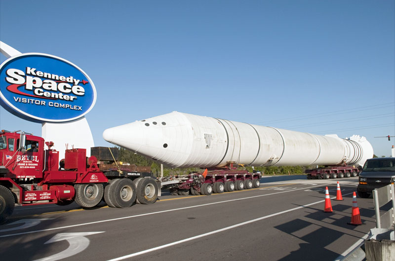 NASA's Fla. visitor center clearing way for Atlantis arrival