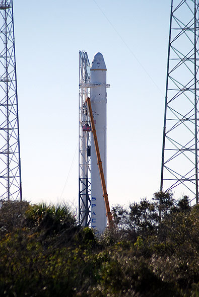 SpaceX set for historic launch of Dragon spacecraft