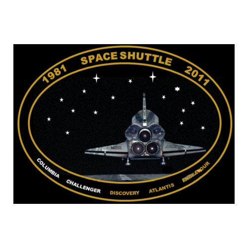 Space Shuttle Commemorative Patch Entry