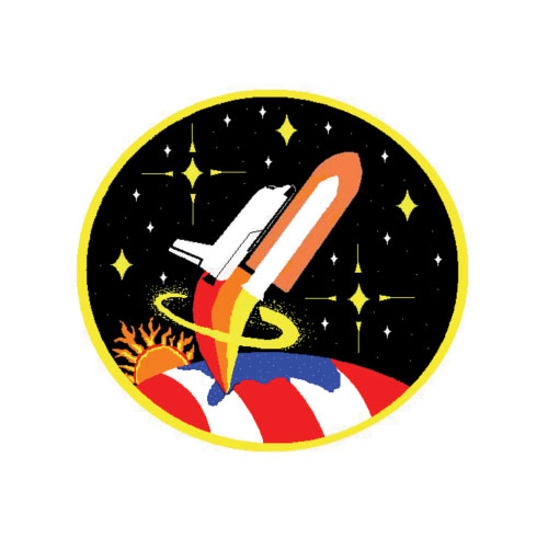 Space Shuttle Commemorative Patch Entry