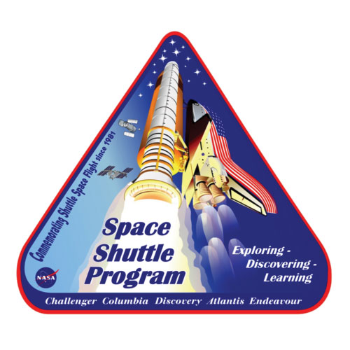 Space Shuttle Commemorative Patch Entry